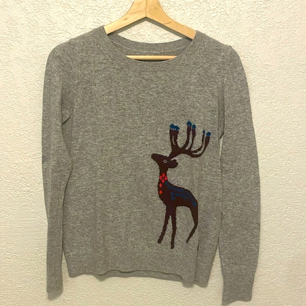 LOFT Reindeer sweater